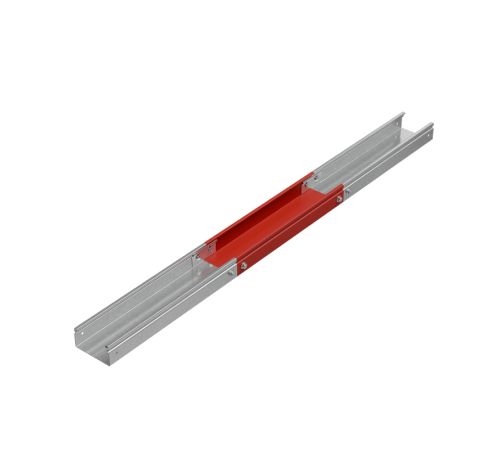 Лоток неперф. 50х100х1,2 L2500 мм "Стандарт ПЛЮС" INOX304  LNEplus50-100-1.2-2500 INOX304  КМ-Профиль