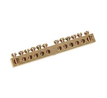 Шина PEN "земля-ноль" 6х9 мм 12/1 (12 групп/крепеж по центру)  11-2360  REXANT