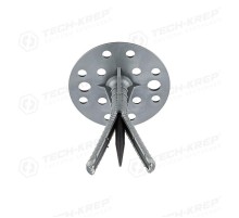 Дюбель для теплоизоляции с пласт. гвоздём (IZO) 10х80 (1000 шт) - накл. ( 10,62 кг)  124890  Tech-KREP