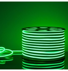 Гибкий неон LS001 220V 9.6W 120Led 2835 IP67 односторонний зеленый, 100 м  a040596  Elektrostandard