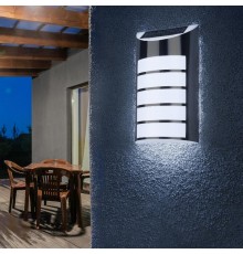 ERAFS024-40 Фасадная подсветка Сталь, на солнечной батарее, 5LED, 17lm  Б0044254  ЭРА