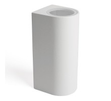 Светильник садово-парковый, 230V 2*GU10, DH015, белый (на стену)  48340  FERON