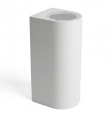 Светильник садово-парковый, 230V 2*GU10, DH015, белый (на стену)  48340  FERON