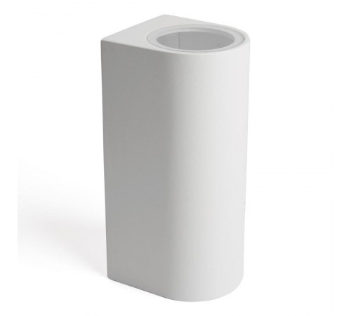 Светильник садово-парковый, 230V 2*GU10, DH015, белый (на стену)  48340  FERON