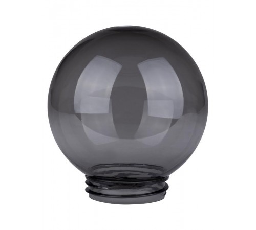 Рассеиватель для садово-паркового светильника шар ПММА 160 мм дымчатый (резьба А 85)  SQ0321-0203  TDM