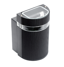 Светильник садово-парковый Enigma настенный архитектурный, GU10, 100*105*155mm, 170-240V / 50Hz, 1xMax.50W, IP54  GD160  Gauss