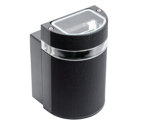 Светильник садово-парковый Enigma настенный архитектурный, GU10, 100*105*155mm, 170-240V / 50Hz, 1xMax.50W, IP54  GD160  Gauss