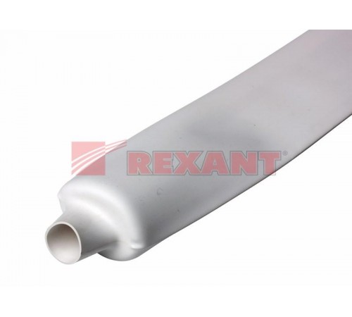 Термоусадочная трубка 40,0/20,0 мм, белая, упаковка 10 шт. по 1 м  24-0001  REXANT