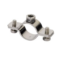 Хомут для тяжелых нагрузок 32-36 (1") мм, M8, нержавеющаясталь AISI 304  6040-001  DKC