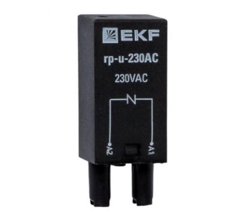 Модуль защитный c варистором 230В AC для промежуточных реле RP AVERES  rp-u-230AC  EKF
