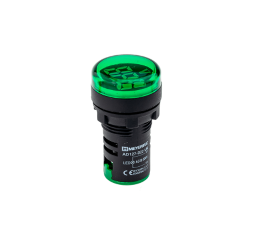 Индикатор напряжения, 20-500V AC, зеленый MT22-VM3  78723  ОВЕН