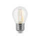 Лампа светодиодная Black LED Filament Шар E27 7W 580lm 4100K step dimmable  105802207-S  Gauss