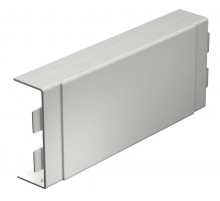 Крышка Т-образной секции кабельного канала WDK 40x110 мм (ПВХ,светло-серый) (WDK HK40110LGR)  6182941  OBO Bettermann