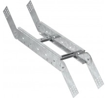 Поворот верт. шарнирный лестничный LESTA 55х400мм HDZ   CPV06-4-55-400-HDZ  IEK