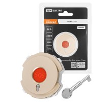 Кнопка SOS шампань, "Байкал"   SQ1819-0509  TDM