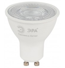 Лампа светодиодная STD LED Lense MR16-8W-840-GU10 GU10 8Вт линзованная софит нейтральный белый свет  Б0054942  ЭРА