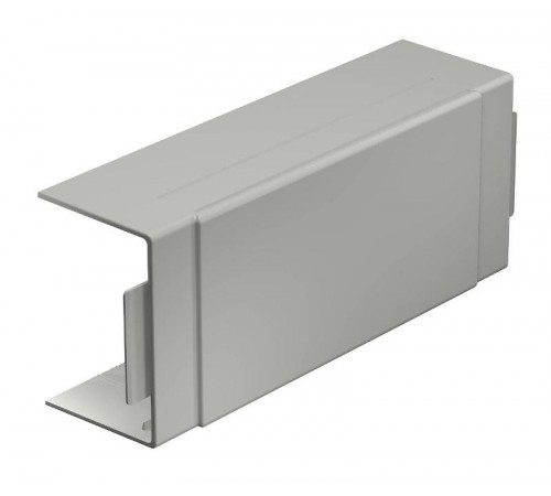 Крышка T-образной секции кабельного канала WDK 60x90 мм (ПВХ,серый) (WDK HK60090GR)  6023002  OBO Bettermann