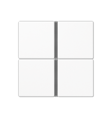 четырехклавишная крышка для KNX, в сборе A404TSAWW Jung