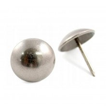 Гвозди декоративные Сфера 9,5 мм, 1,3х16 мм, Никель (30шт) - пакет   130861  Tech-KREP