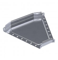 Угол горизонтальный 45 градусов Стандарт INOX (AISI 316) 400х50  PR16.3446  Промрукав