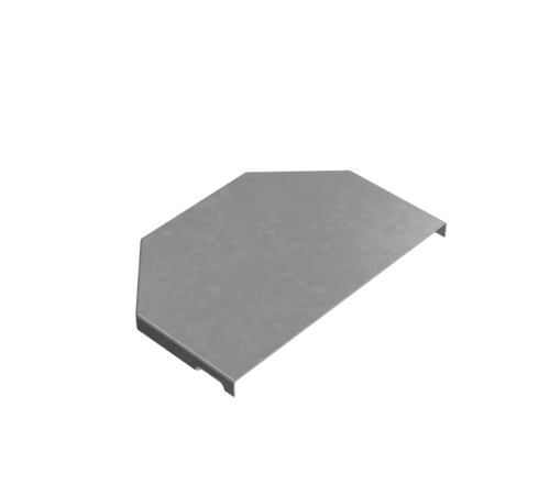 Крышка переходника центрального 100-200 мм "ПЛЮС" HD  KPDplus100-200-C HD   КМ-профиль