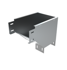 Угол вертикальный внешний R 50х100 мм с разворотом трассы на 90 град  VLPD90-50-100-R  КМ-профиль