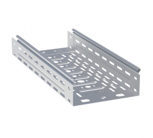 Лоток перфорированный 100х100х3000-1,2мм (24м) HDZ EKF   L10010001-1,2-HDZ   EKF