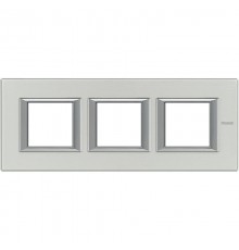 Рамка 2х3П 71мм горизонтальная Алюминий Axolute  HA4802M3HXC  Legrand