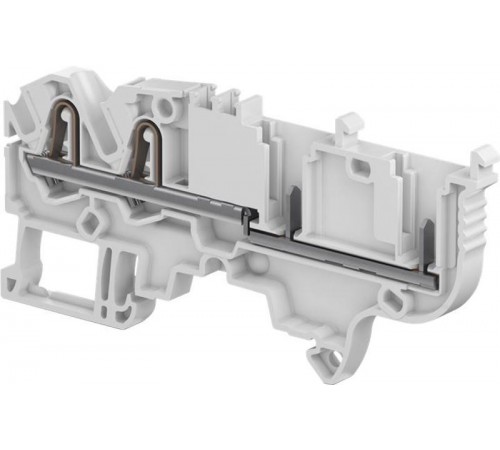 Клемма втыч. ZDK2.5-22, 2,5 мм?, 2 заж. + 2 раз.  1SNK805010R0000  TE