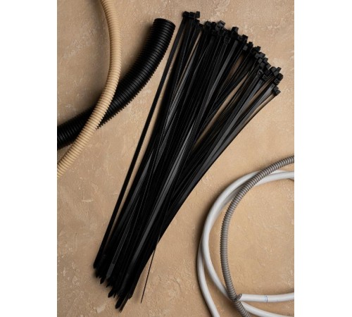 Хомут P6.6 стандартный (ч), 8.8x610 (100шт) FlexLock PROxima  plc-fl-ctsb-8.8x610  EKF