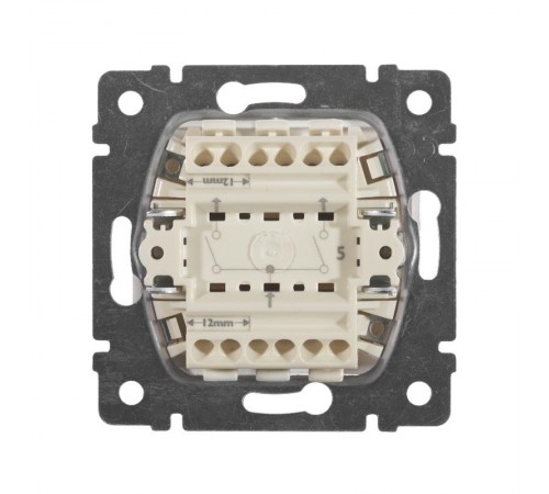 Valena Алюминий Выключатель 2-х клавишный  770105  Legrand