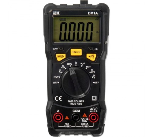 Мультиметр цифровой ARMA2L 5 DM1A  A2L5-DM11-01  IEK