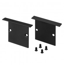 Заглушка SL-LINIA49S-F BLACK (Arlight, Металл)  039390  Arlight