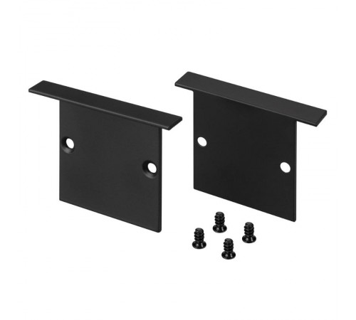 Заглушка SL-LINIA49S-F BLACK (Arlight, Металл)  039390  Arlight