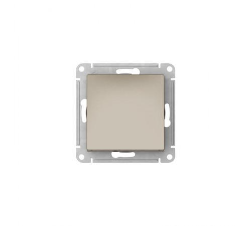 AtlasDesign Шампань Переключатель 1-клавишный, сх.6, 10АХ, механизм, быстрозажимные клеммы  ATN000561S  SE