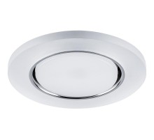 Светильник потолочный встраиваемый под лампу GX53 CD5020 20LED*2835 SMD 4000K, 15W GX53, без лампы, белый матовый круг  32659  FERON