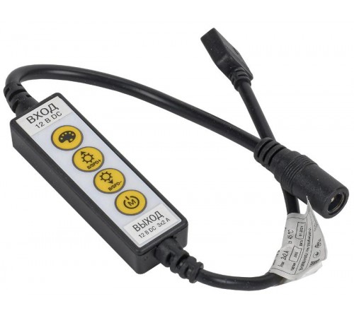 Контроллер без ПДУ К RGB 3 канала 12В 2А 72Вт  LSC2-RGB-072-K-20-12-W  IEK