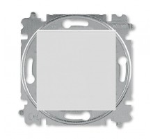 ABB Levit Серый / белый Выключатель кнопочный 1-кл.  3559H-A91445 16W  2CHH599145A6016  ABB