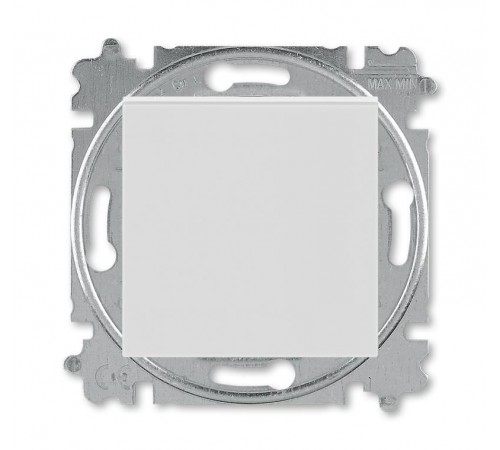 ABB Levit Серый / белый Выключатель кнопочный 1-кл.  3559H-A91445 16W  2CHH599145A6016  ABB