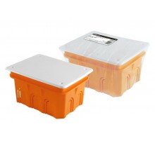 Коробка распределительная с/у 120х92х70 с крышкой, инд. штрихкод  SQ1402-1009  TDM