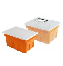 Коробка распределительная с/у 120х92х70 с крышкой, инд. штрихкод  SQ1402-1009  TDM