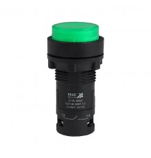 Кнопка с подсветкой OptiSignal Compact D22 C7-PL-M310 зеленая 1НО 230 В AC XB7NW33M1  362096  КЭАЗ