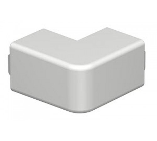 Крышка внешнего угла кабельного канала WDK 25x25 мм (ПВХ,светло-серый) (WDK HA25025LGR)  6182445  OBO Bettermann