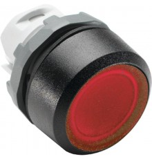Кнопка MP1-11R красная (только корпус) с подсветкой без фиксации  1SFA611100R1101  ABB
