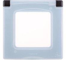 Inspiria Антрацит Рамка с защитной крышкой IP44  673923  Legrand