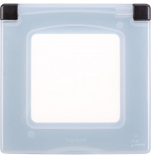 Inspiria Антрацит Рамка с защитной крышкой IP44  673923  Legrand