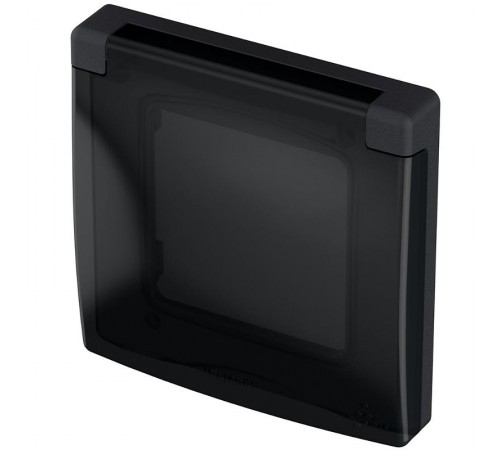 Inspiria Антрацит Рамка с защитной крышкой IP44  673923  Legrand