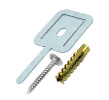 Комплекты для крепления ОКЛ с использованием самореза, дюбеля и хомута FR ПР-40 (100 шт) Промрукав  PR08.5201  Промрукав