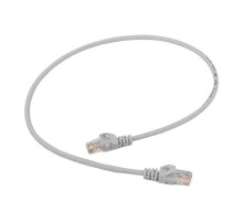 Патч-корд TERACOM PRO Cat.5E неэкранированный UTP оболочка PVC серый (0,5м)  TRP-5EUTP-PVC-05M-GY  EKF