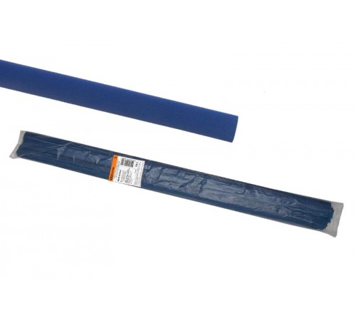 Термоусаживаемая трубка ТУТнг 4/2 синяя по 1м (100 м/упак)  SQ0518-0332  TDM